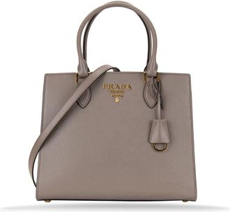 Prada Mujer, Bolsos, Beige, Talla: ONE Size