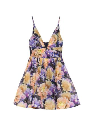 Zimmermann Luna mini-jurk met print