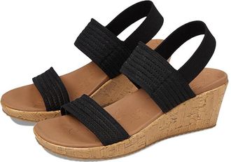 Skechers Beverlee - Sheer Luck Womens Shoes Black : 5.5 B - Medium, Textile