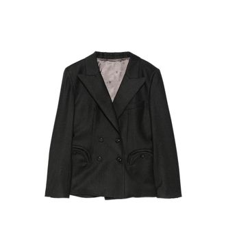 Blaz&eacute; Milano Pinstriped Double-breasted Jacket