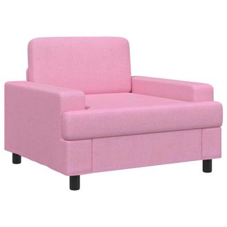 vidaXL Sill&oacute;n Rosa Tela Vidaxl