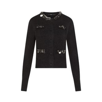 Seventy Truien & Vesten, Dames, Zwart, XS, Wol, Cardigan van wolmix