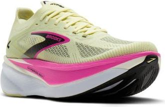 Brooks Hyperion Max 3 Running Shoe in Luminary/Cyber Pink/Black at Nordstrom, Size 10.5