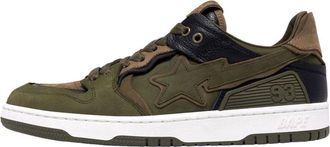 A Bathing Ape Sk8 Sta 6 Olivedarb 1K30-191-313-OLVDARB