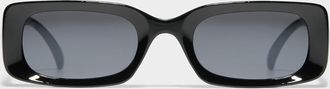 Simons Womens Abigail narrow rectangular sunglasses