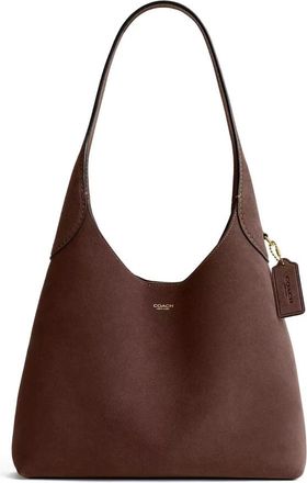 Coach Brooklyn Shoulder Bag 28 - Dames - Schoudertassen - Bruin - ONE Size - Leer - Tassen
