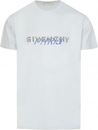 Givenchy Hombre, Camisetas, Azul, Talla: 2XL