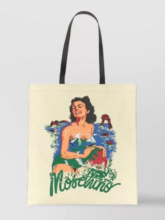 Moschino printed tote bag