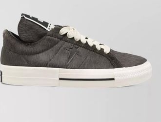 Rick Owens star detail sneakers rubber sole
