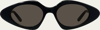 Loewe Triangle Slim 50mm Geometric Sunglasses