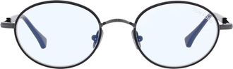 Tom Ford Blue Light Block Oval Mens Eyeglasses FT5973-B 020 49