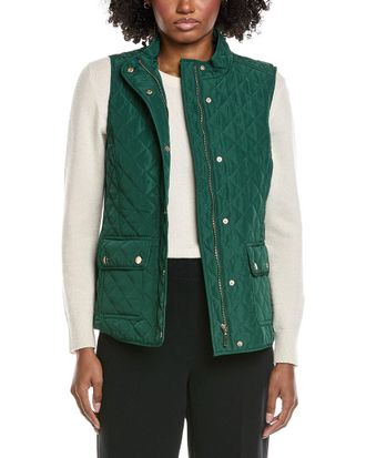 Jones New York Diamond Quilted Vest
