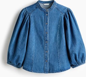 H&M Denimbluse - Blue