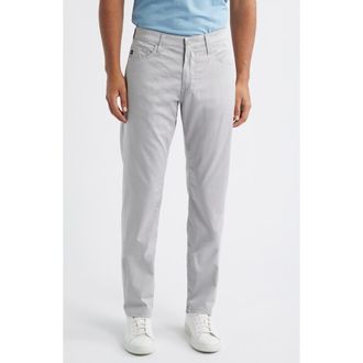 AG - Adriano Goldschmied Prot&eacute;g&eacute; Airluxe Commuter Performance Straight Leg Pants in Fossil Grey at Nordstrom Rack, Size 33 X 34