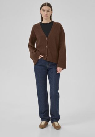 MY ESSENTIAL WARDROBE Vest HuxiMW Vest Tight fit brown