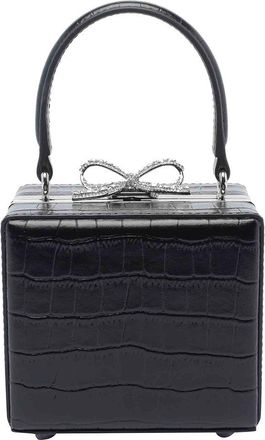 Self Portrait Croc Micro Handbag
