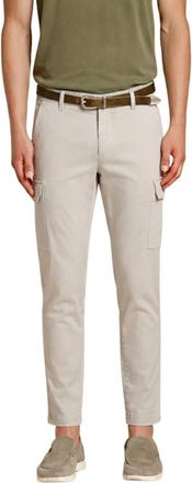 Mason's Chile Cargo Broek - Heren - Slim Fit Broeken - Grijs - 2XL - Katoen - Broeken