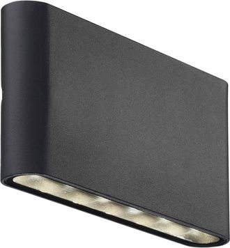 Nordlux Kinver 84181003 Aplique De Pared Negro Exterior