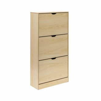 Mobili Rebecca Zapatero con 3 puertas en mdf beige