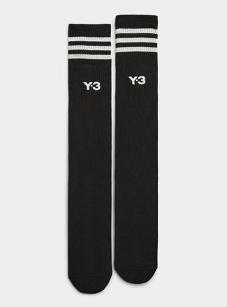 Yohji Yamamoto Mens Logo black socks