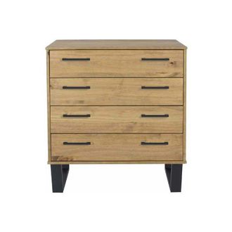 Core 10 4 Drawer Chest of Drawers Antique Wax Finish