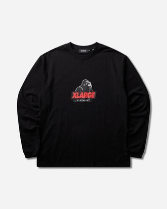 XLARGE Men s Urban Camo Longsleeve T-Shirt Black