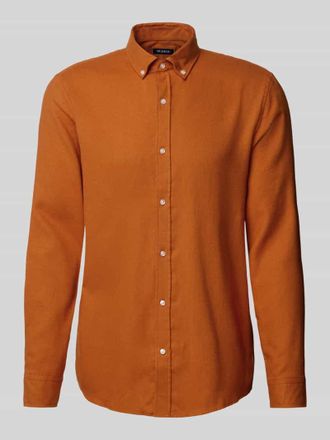 Mc Neal Freizeithemd mit Knopfleiste in Kupfer, Größe XXL