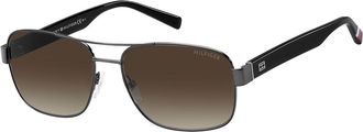 Tommy Hilfiger TH 1665/RE/S V81/HA Mens Sunglasses Silver Size 59