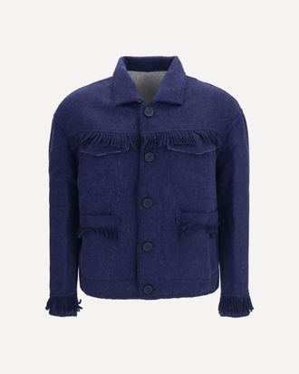 Baziszt Giacca Vedu reversibile in misto alpaca e lana Man XL