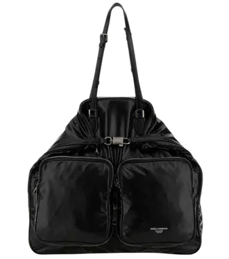 Dolce & Gabbana Black Logo Large Tote