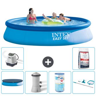 Intex Piscina Easy Set Redonda - 396x84 Cm - 7-piezas S30694
