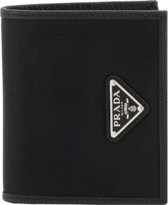 Prada Wallets & Cardholders, male, Black, Size: ONE SIZE Zip-Around Wallet