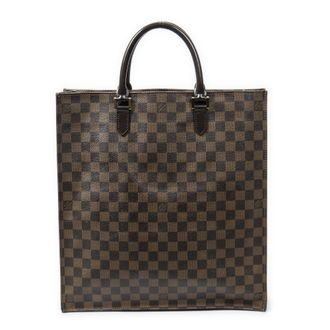 Louis Vuitton Pre-owned Womens Sac Plat Handbag - Brown - One Size