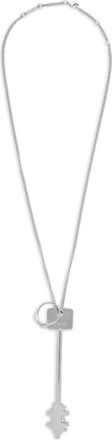 Paco Rabanne key-pendant necklace - Silver