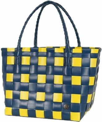 Handed By Paris Spirit Recycled Tote Bags in Ocean Blue/sunshine Weave at Nordstrom, Size Medium