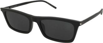 Saint Laurent SL 890 Betty Thin - unisex - Accessoires - Zwart - Maat: 54 MM Nylon