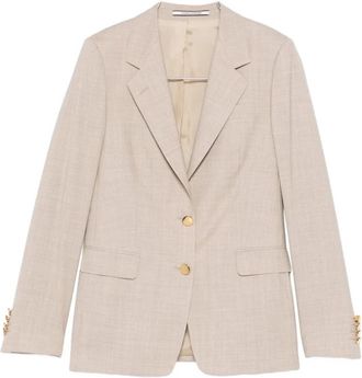 Tagliatore Parigi Blazer - Dames - Blazers - Beige - XS - Wol - Jassen