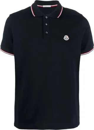 Moncler Logo Patch Polo Shirt