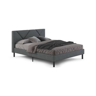 Dmora Somier Hemera De Media Plaza, Somier Para Dormitorio, Ropa De Cama De La Marca Bedroom, Soporte Para Colch&oacute;n, Apto Para Colch&oacute;n De 120 X 190 Cm, Color