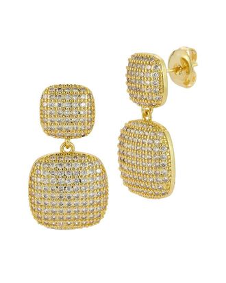 Glaze Jewelry 18K Plated Cz Earrings