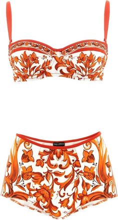 Dolce & Gabbana Donna, Costumi da bagno, Arancione, 2Xl, new