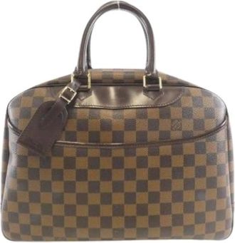 Louis Vuitton Pre-owned Handbags, female, Brown, Size: ONE SIZE Pre-owned Vintage Canvas Handbag