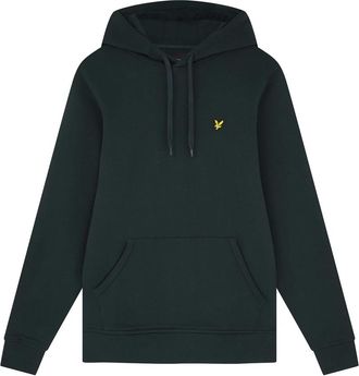 Lyle & Scott Hoodies & sweatvesten, Heren, Groen, XL, Middenlaag Pullover Hoodie