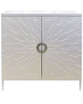 Pasargad Home Calypso Wood Finish Bar Cabinet