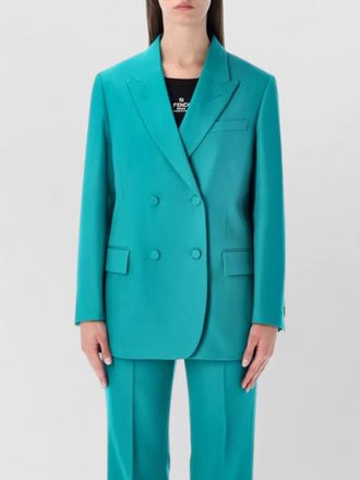 Fendi virgin wool double-breasted blazer