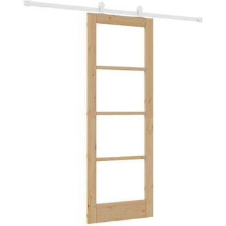 vidaXL Puerta Corredera Orkdal Natural 73,5 X 198,5 Cm Vidaxl