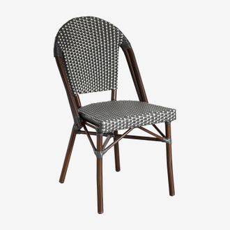 Sklum Sklum - Pack De 4 Sillas De Comedor Apilables En Aluminio Brielle Bistro