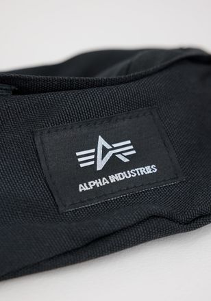 Alpha Industries G&uuml;rteltasche ALPHA INDUSTRIES Big A Oxford Waist Bag, Damen, schwarz, Obermaterial: 100% Polyester, Futter: 100% Polyester, Taschen G&uuml;rteltasche