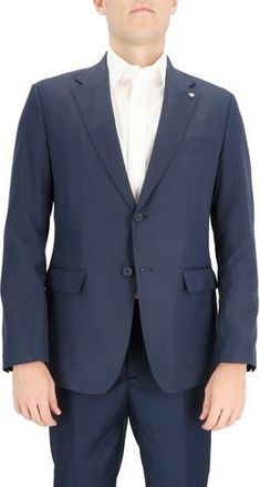Scotch & Soda Traveler Tech Stretch Sport Coat in Navy at Nordstrom Rack, Size 48R