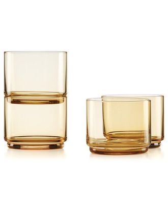 Lenox Set Of 4 Tuscany Classics Stackable Short Glasses